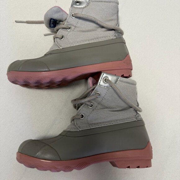 Sperry Port Boot Kids Rain Boot Size 12M Girls Weather Boot - Picture 6 of 7
